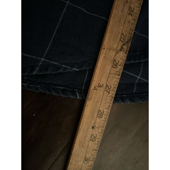 Levi’s Mens Large Barstow Western Pearl Snap Shirt Blue Standard - Picture 6 of 6